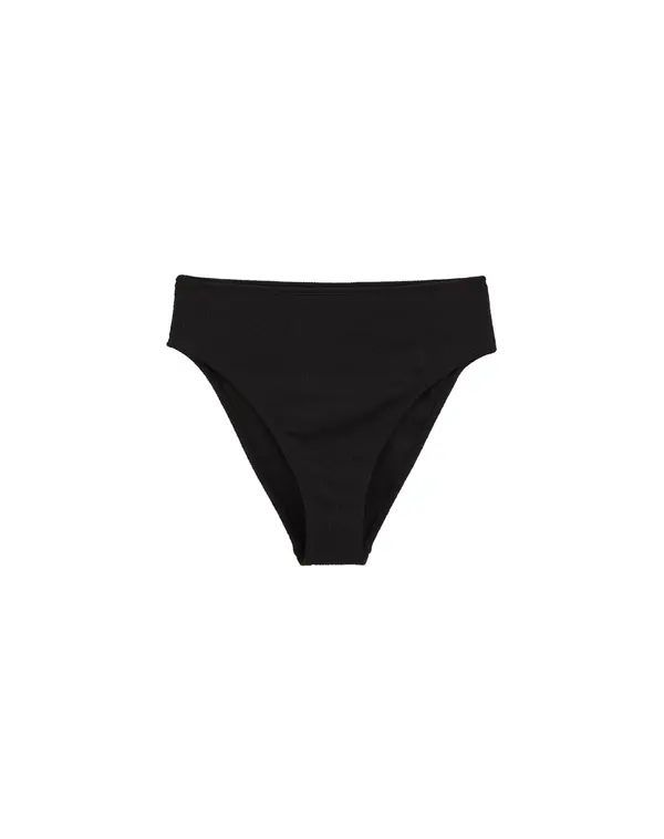 WE Fashion WE Fashion Bikini hlačke  črna
