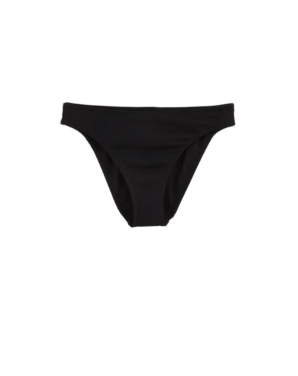 WE Fashion WE Fashion Bikini hlačke  črna