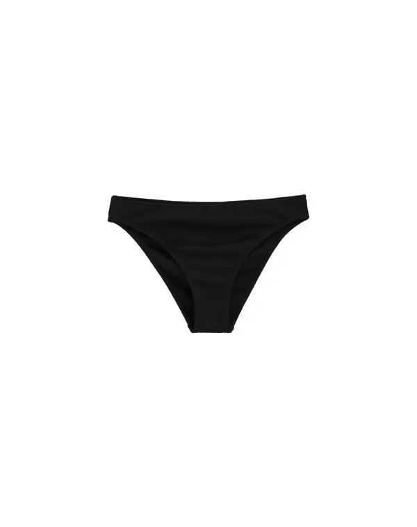 WE Fashion WE Fashion Bikini hlačke  črna