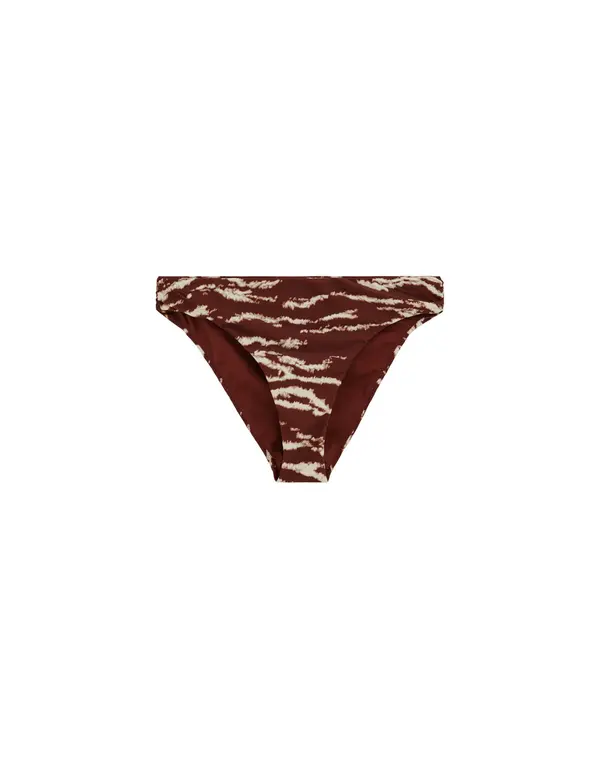 WE Fashion WE Fashion Bikini hlačke  kremna / rjasto rdeča
