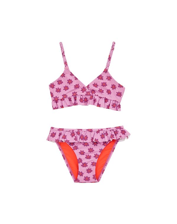 WE Fashion WE Fashion Bikini  lila / temno liila / svetlo rdeča