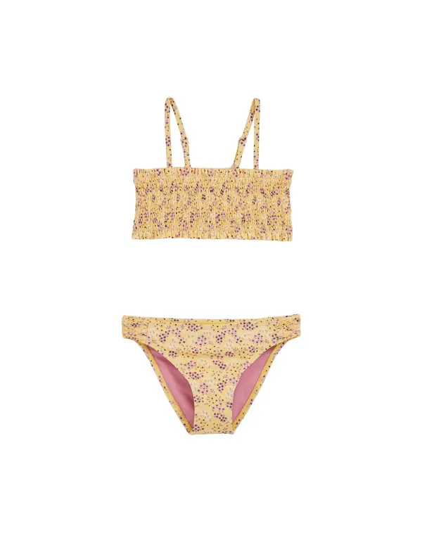 WE Fashion WE Fashion Bikini  rumena / lila / bela