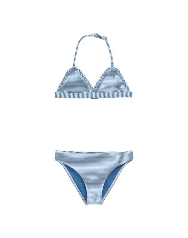WE Fashion WE Fashion Bikini  svetlo modra / bela