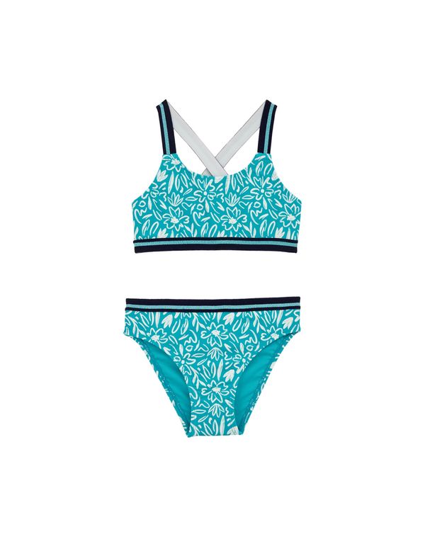 WE Fashion WE Fashion Bikini  turkizna / črna / bela