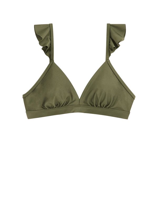 WE Fashion WE Fashion Bikini zgornji del  kaki