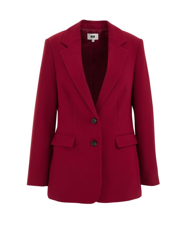 WE Fashion WE Fashion Blazer  rdeča / merlot