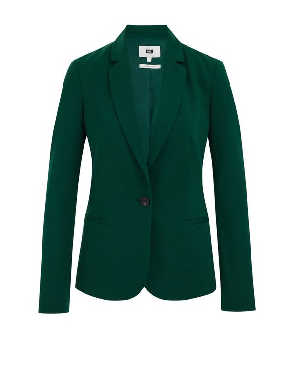 WE Fashion WE Fashion Blazer  temno zelena / črna