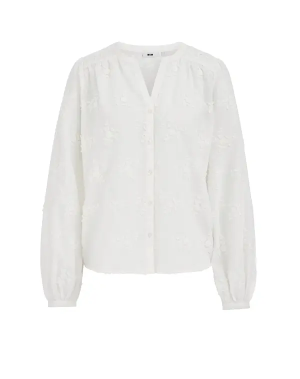 WE Fashion WE Fashion Bluza  bela
