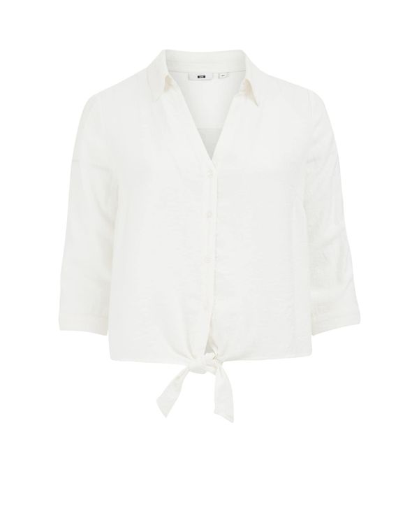 WE Fashion WE Fashion Bluza  bela