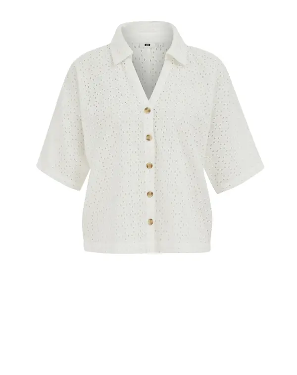 WE Fashion WE Fashion Bluza  bela