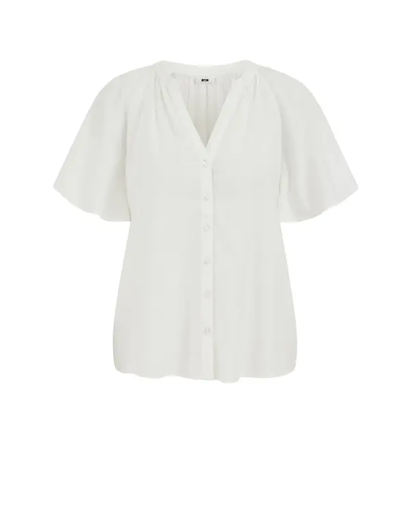 WE Fashion WE Fashion Bluza  bela