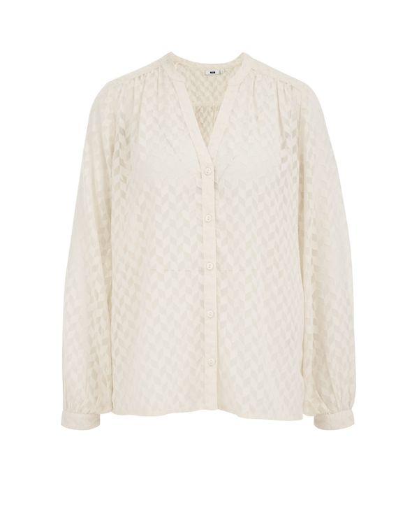 WE Fashion WE Fashion Bluza  bela