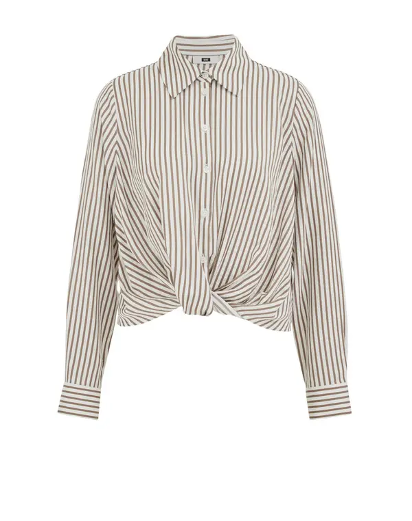 WE Fashion WE Fashion Bluza  bež / oliva
