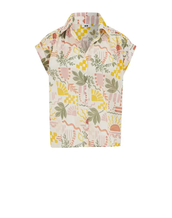 WE Fashion WE Fashion Bluza  mešane barve / bela