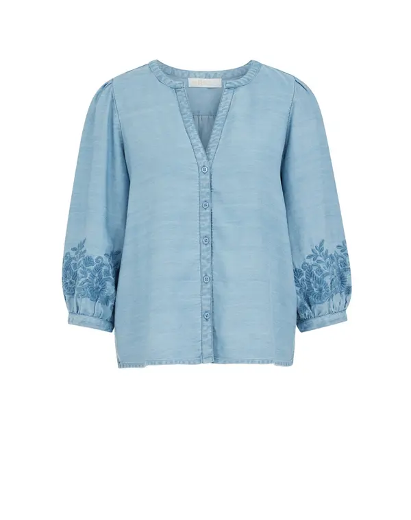 WE Fashion WE Fashion Bluza  modra / svetlo modra