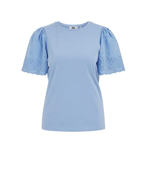WE Fashion WE Fashion Bluza  nebeško modra