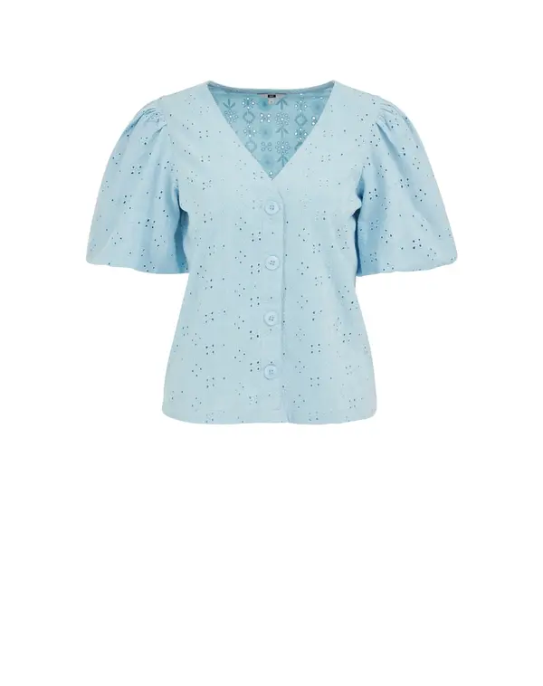 WE Fashion WE Fashion Bluza  pastelno modra