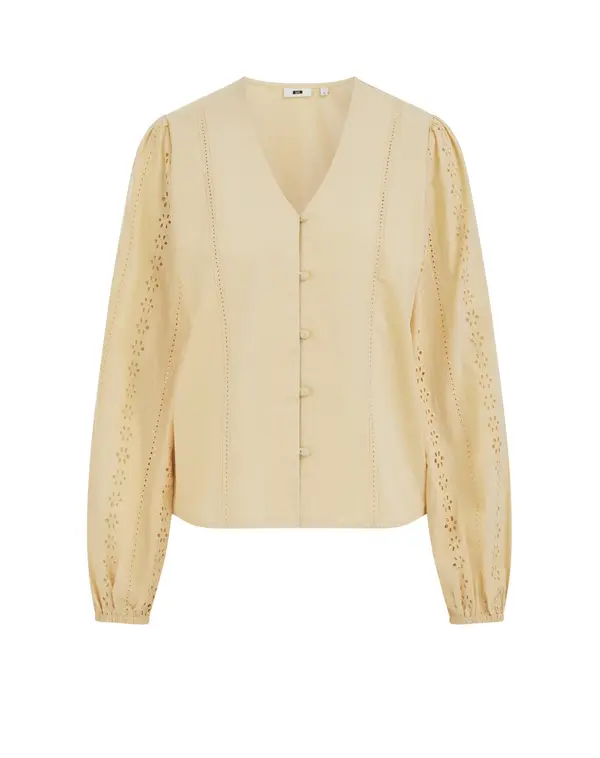 WE Fashion WE Fashion Bluza  pastelno rumena
