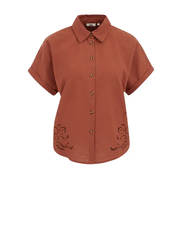 WE Fashion WE Fashion Bluza  rjasto rjava
