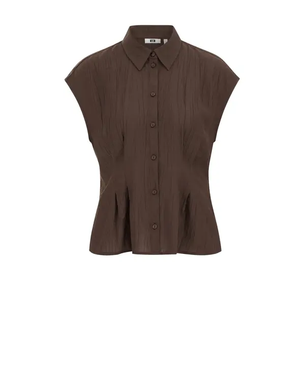 WE Fashion WE Fashion Bluza  rjava