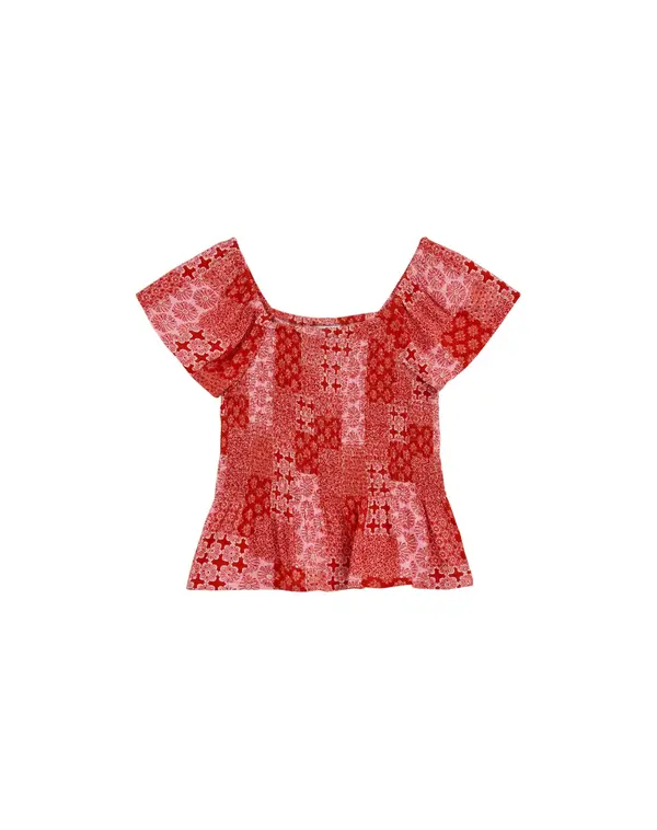 WE Fashion WE Fashion Bluza  roza / rdeča