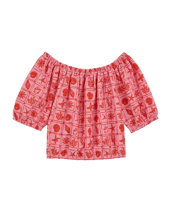 WE Fashion WE Fashion Bluza  roza / svetlo roza