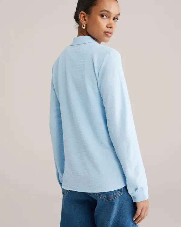 WE Fashion WE Fashion Bluza  svetlo modra