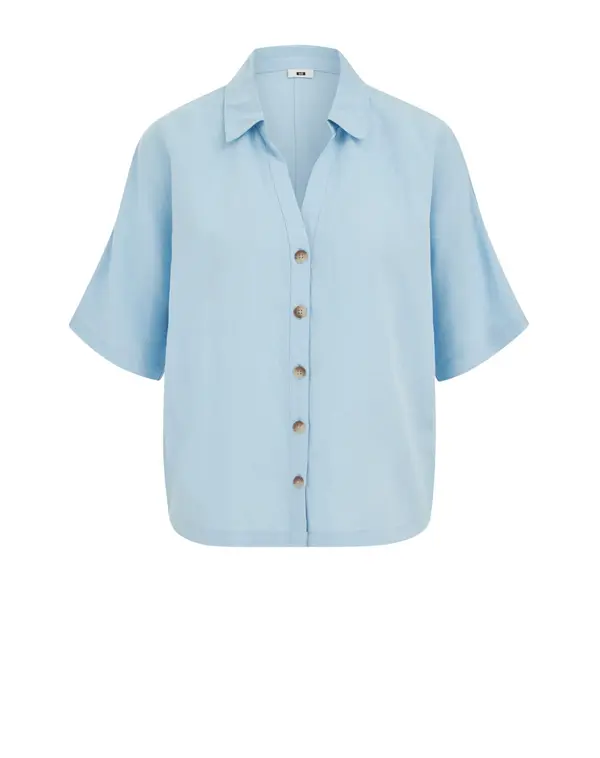 WE Fashion WE Fashion Bluza  svetlo modra