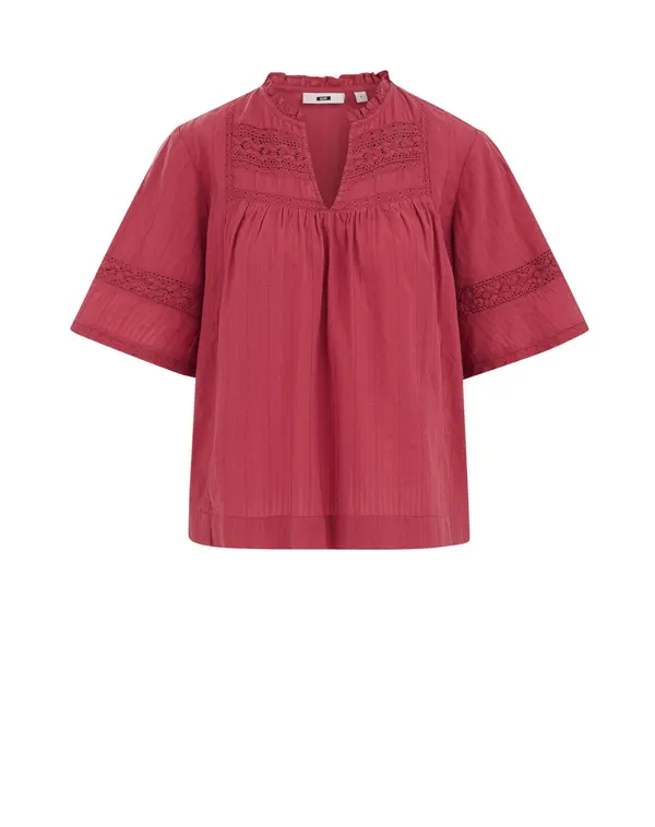WE Fashion WE Fashion Bluza  svetlo rdeča