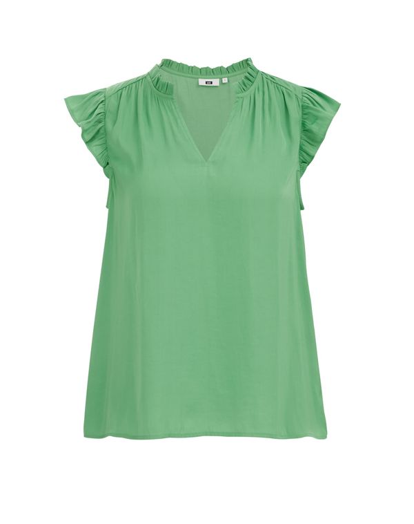 WE Fashion WE Fashion Bluza  svetlo zelena