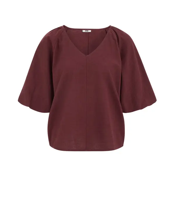 WE Fashion WE Fashion Bluza  temno rdeča