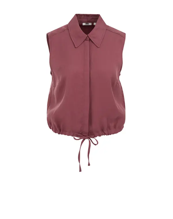 WE Fashion WE Fashion Bluza  temno rdeča
