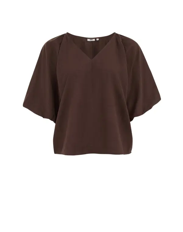 WE Fashion WE Fashion Bluza  temno rjava