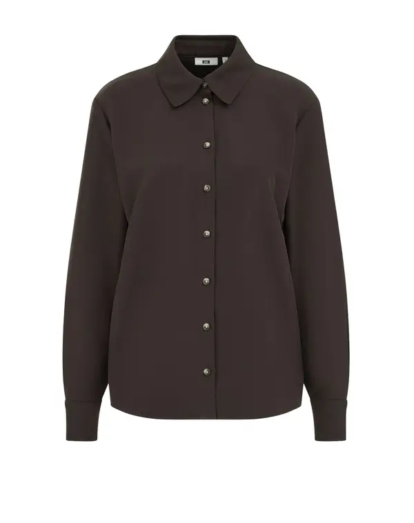 WE Fashion WE Fashion Bluza  temno rjava