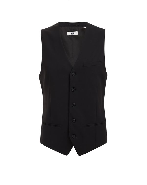 WE Fashion WE Fashion Brezrokavnik  črna