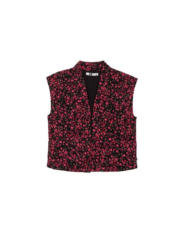 WE Fashion WE Fashion Brezrokavnik  oranžna / roza / malina / črna