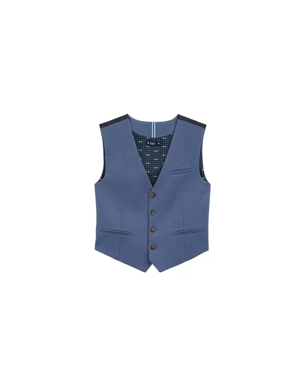 WE Fashion WE Fashion Brezrokavnik  progasto modra