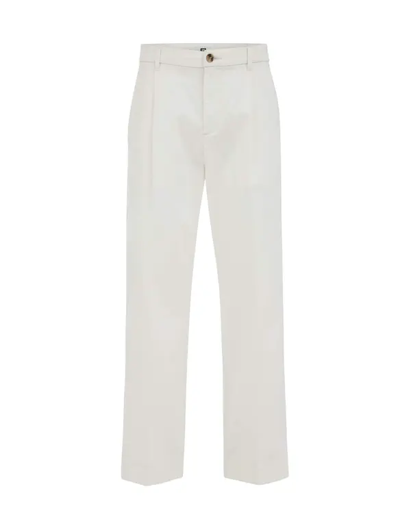 WE Fashion WE Fashion Chino hlače  off-bela
