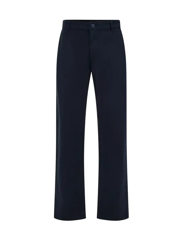 WE Fashion WE Fashion Chino hlače  temno modra