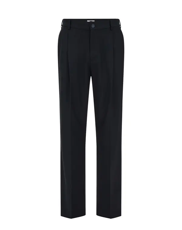 WE Fashion WE Fashion Chino hlače  temno modra