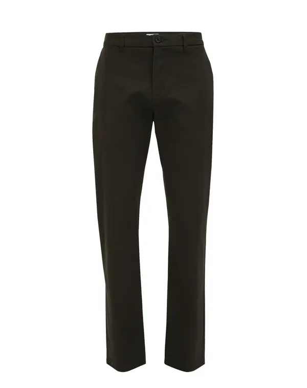 WE Fashion WE Fashion Chino hlače  temno zelena