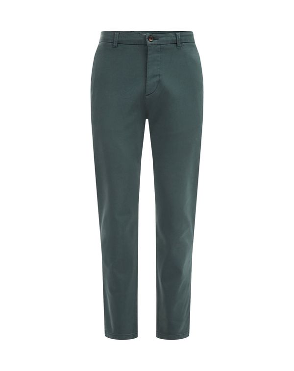 WE Fashion WE Fashion Chino hlače  zelena