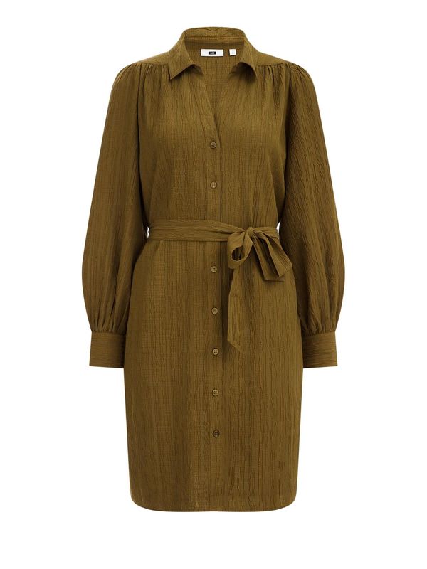 WE Fashion WE Fashion Dolga srajca  kaki