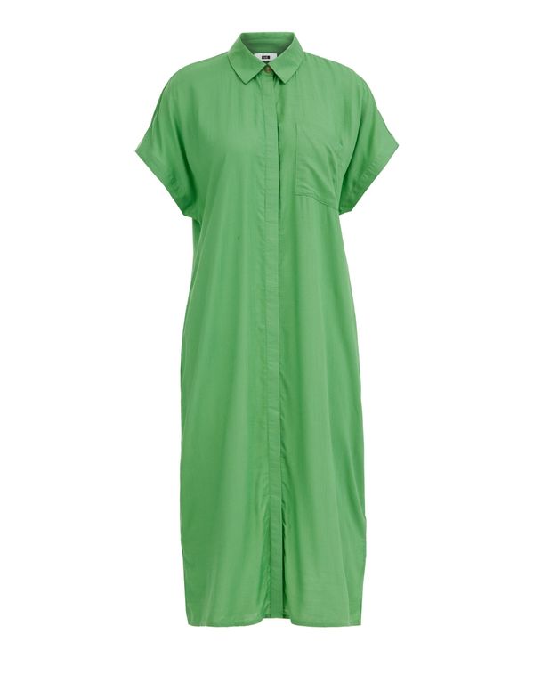 WE Fashion WE Fashion Dolga srajca  zelena