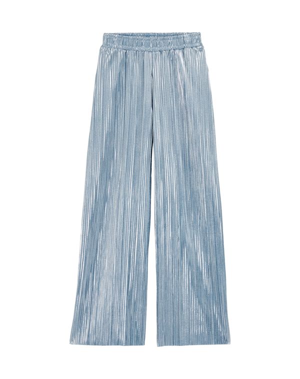 WE Fashion WE Fashion Hlače  golobje modra