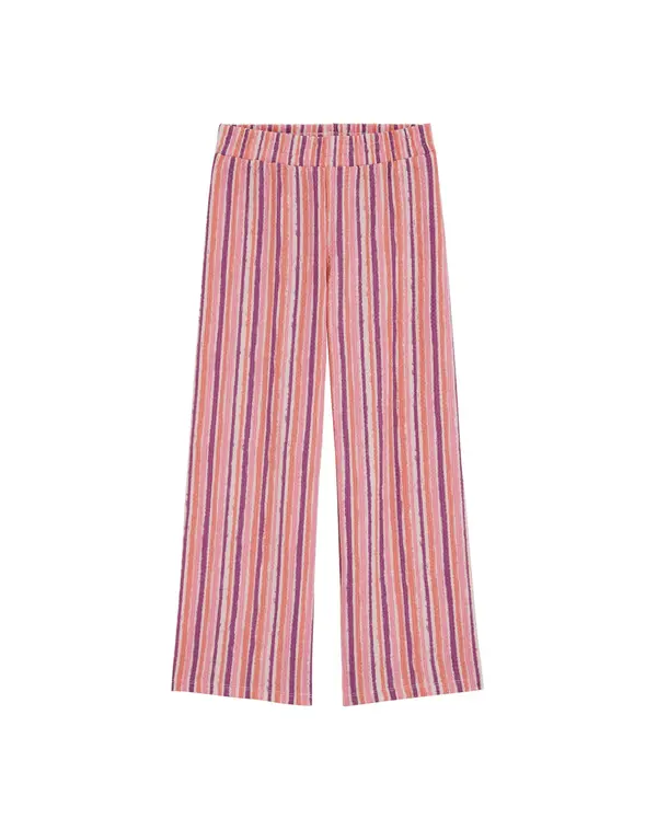 WE Fashion WE Fashion Hlače  lila / marelica / roza