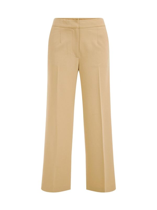 WE Fashion WE Fashion Hlače na rob  bež