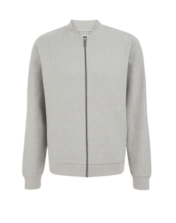 WE Fashion WE Fashion Jopa na zadrgo  svetlo siva