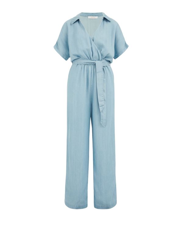 WE Fashion WE Fashion Kombinezon  svetlo modra