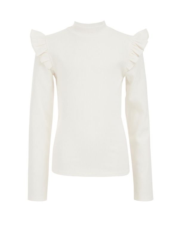 WE Fashion WE Fashion Majica  bela